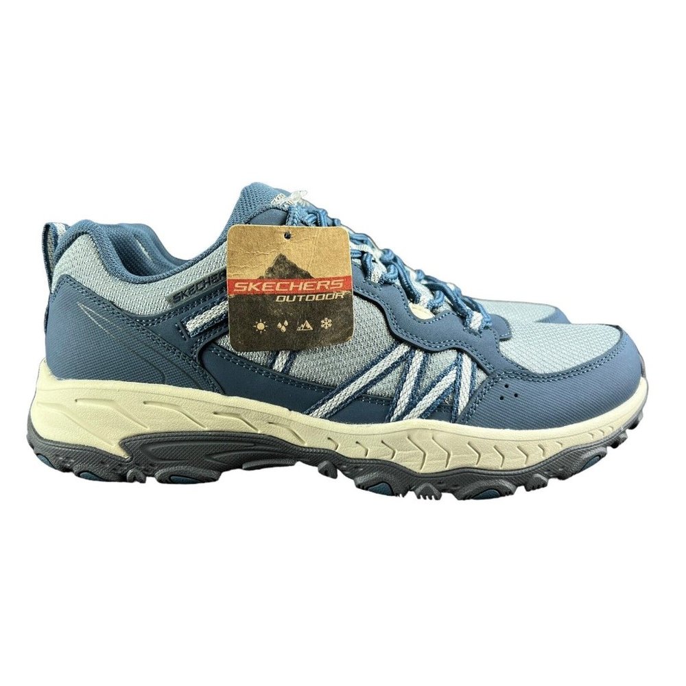 Skechers Outdoor Grand Peak Balsam Blue Gray Trail Shoes Women's Sizes 8 - 11